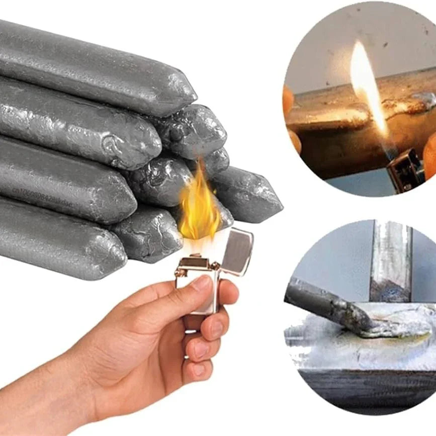 6 Pcs Low Temperature Welding Rods Easy to Melt