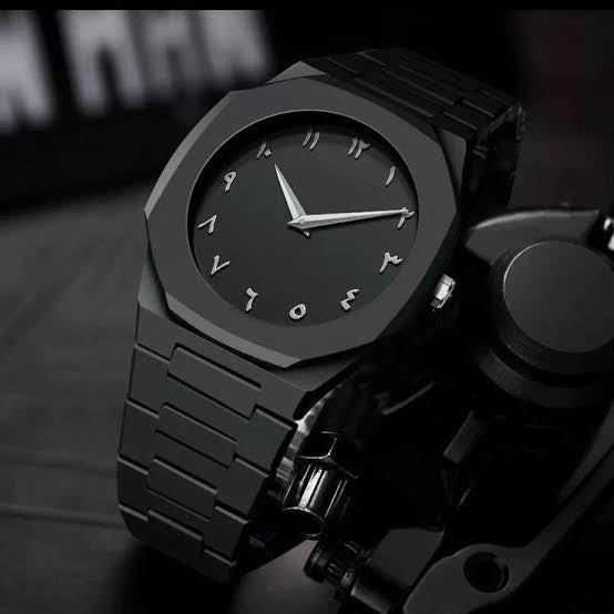 Original Black Arabic Aura Watch