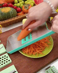 5 In 1 Stainless Steel  Vegetable Slicer Cutter